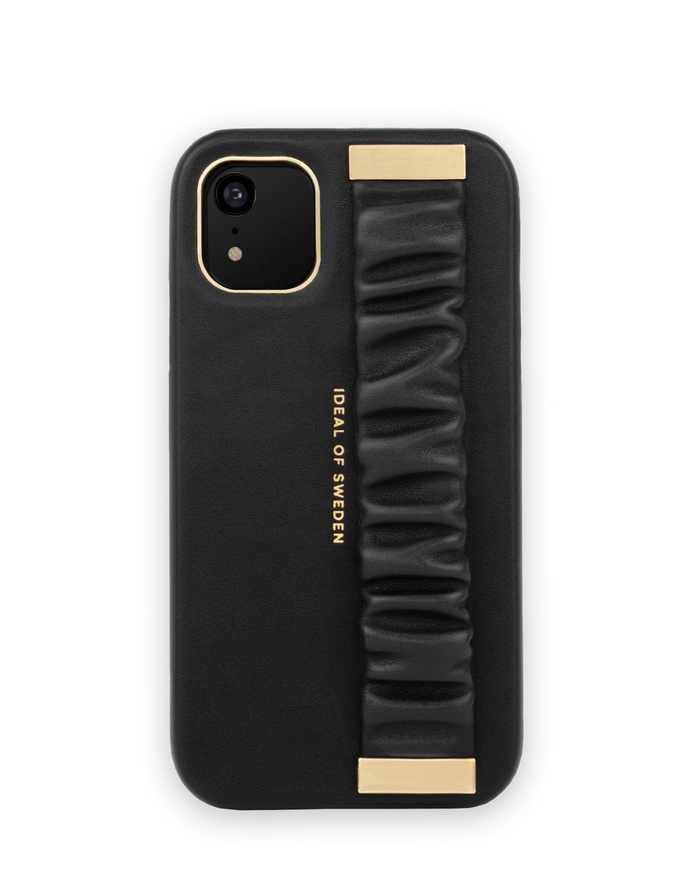Statement Case iPhone 11 / XR Ruffle Noir Top Handle