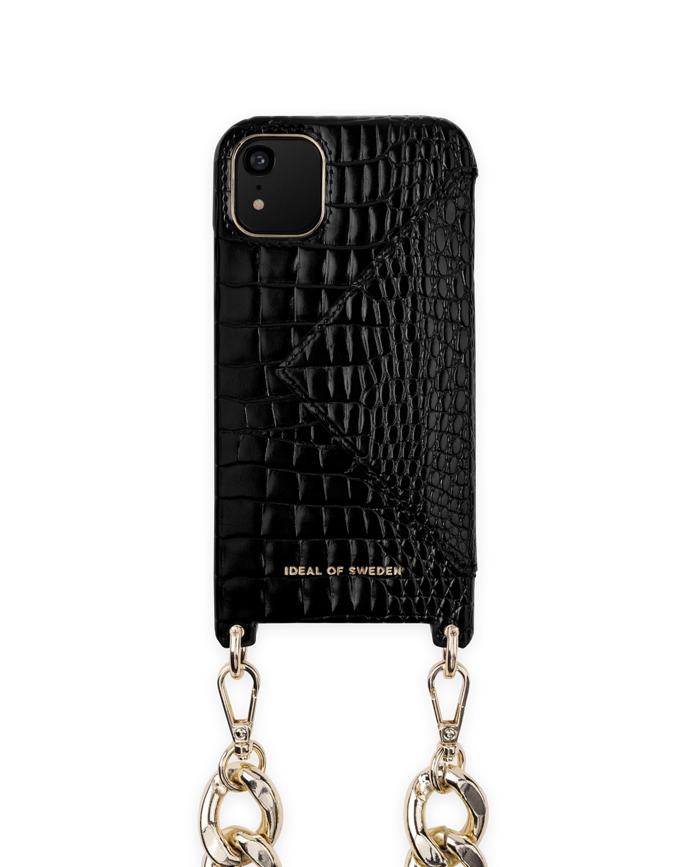 Necklace Case iPhone 11 / XR Neo Noir Croco