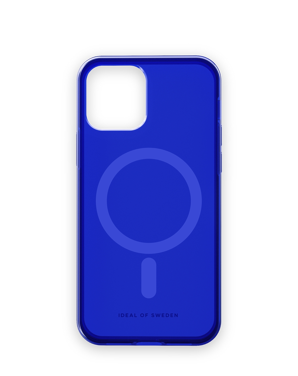 Clear Case MagSafe iPhone 12 / 12 Pro Cobalt