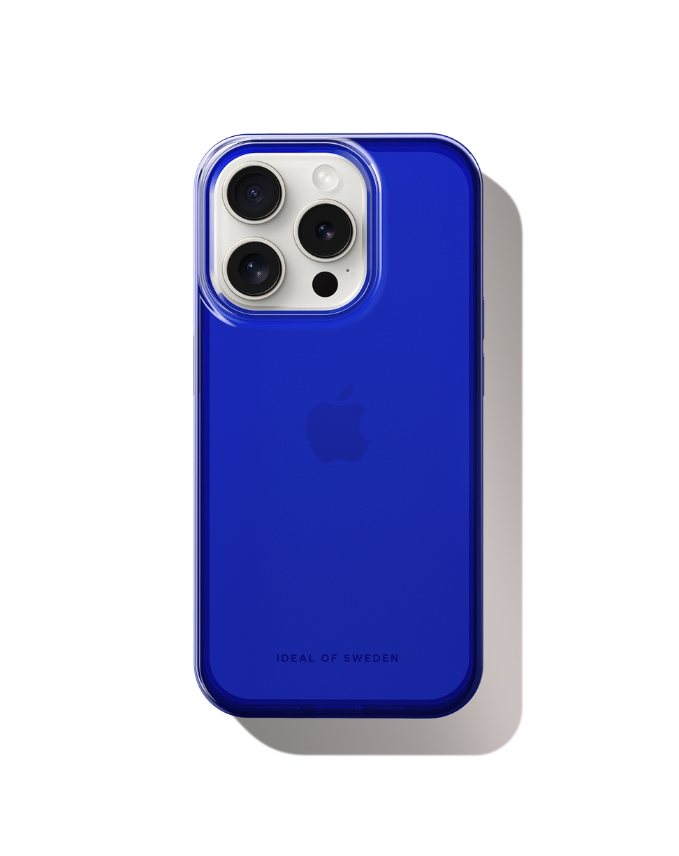 Clear Case iPhone 15 Pro Cobalt