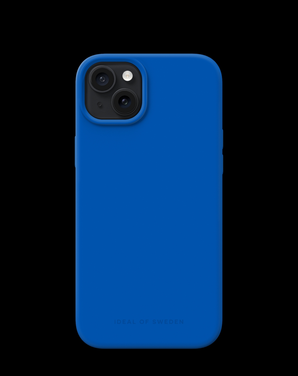 Silicone Case MagSafe iPhone 15 Plus Cobalt