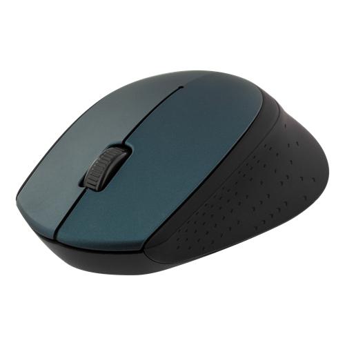 DELTACO trådlös optisk mus, 1200 DPI, 125 Hz, 3 knappar med scroll, 2.4GHz USB nano-mottagare