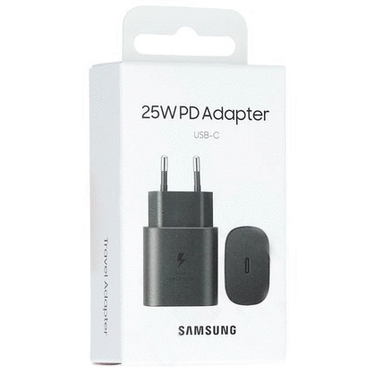 USB-C Väggladdare 25W PD 3.0 - Svart Original