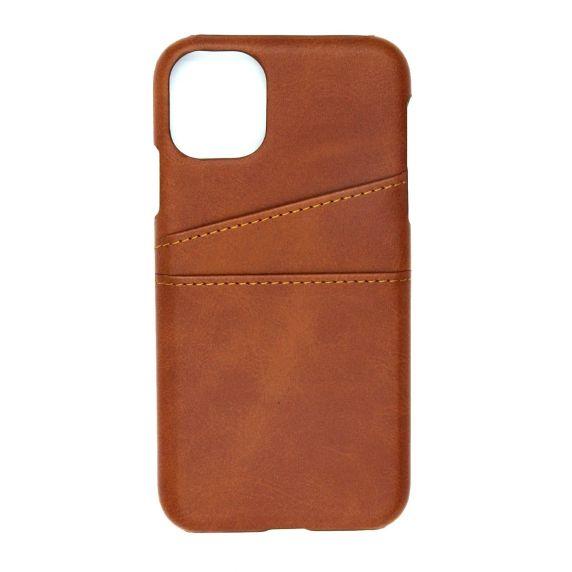 iPhone 11 PU Leather Kickstand Card Pocket Case
