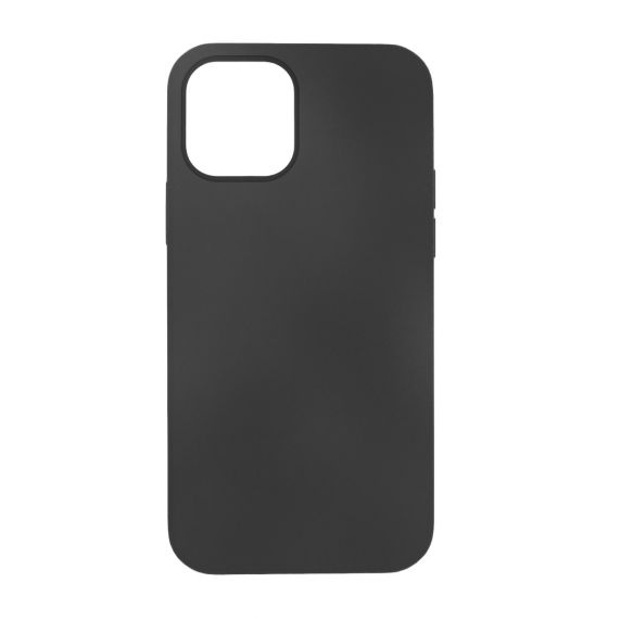 iPhone 12 / 12 Pro Soft Silicone Case Black High Quality