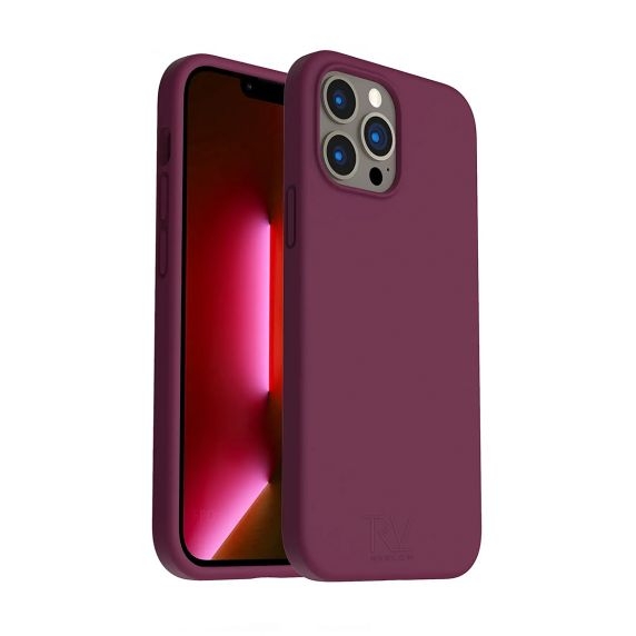 iPhone 12/12 Pro Silikonskal Rvelon - Röd