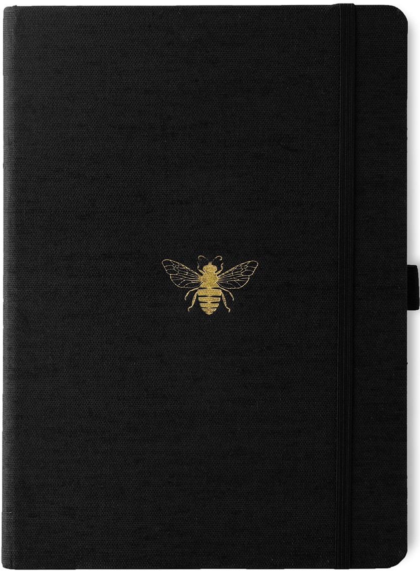 Dingbats* Pro B5 Dotted - Black Bee Notebook 9781913104979