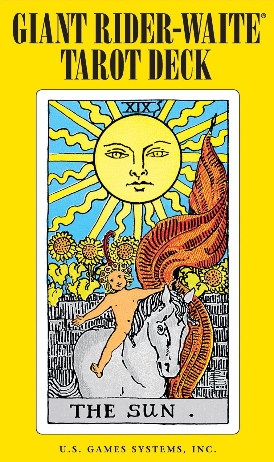 Giant Rider-Waite Tarot Deck 9780880794749