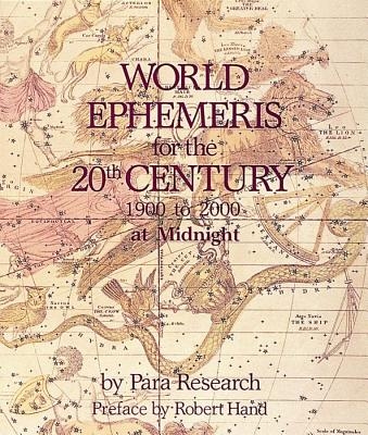 World Ephemeris For The 2Oth Century (Midnight) 9780914918608
