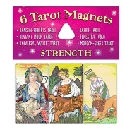 Tarot Magnets : Strength (package of 6) 9781572817463