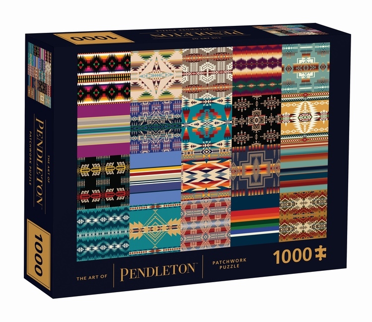 The Art of Pendleton Patchwork 1000-Piece Puzzle 9781797211466