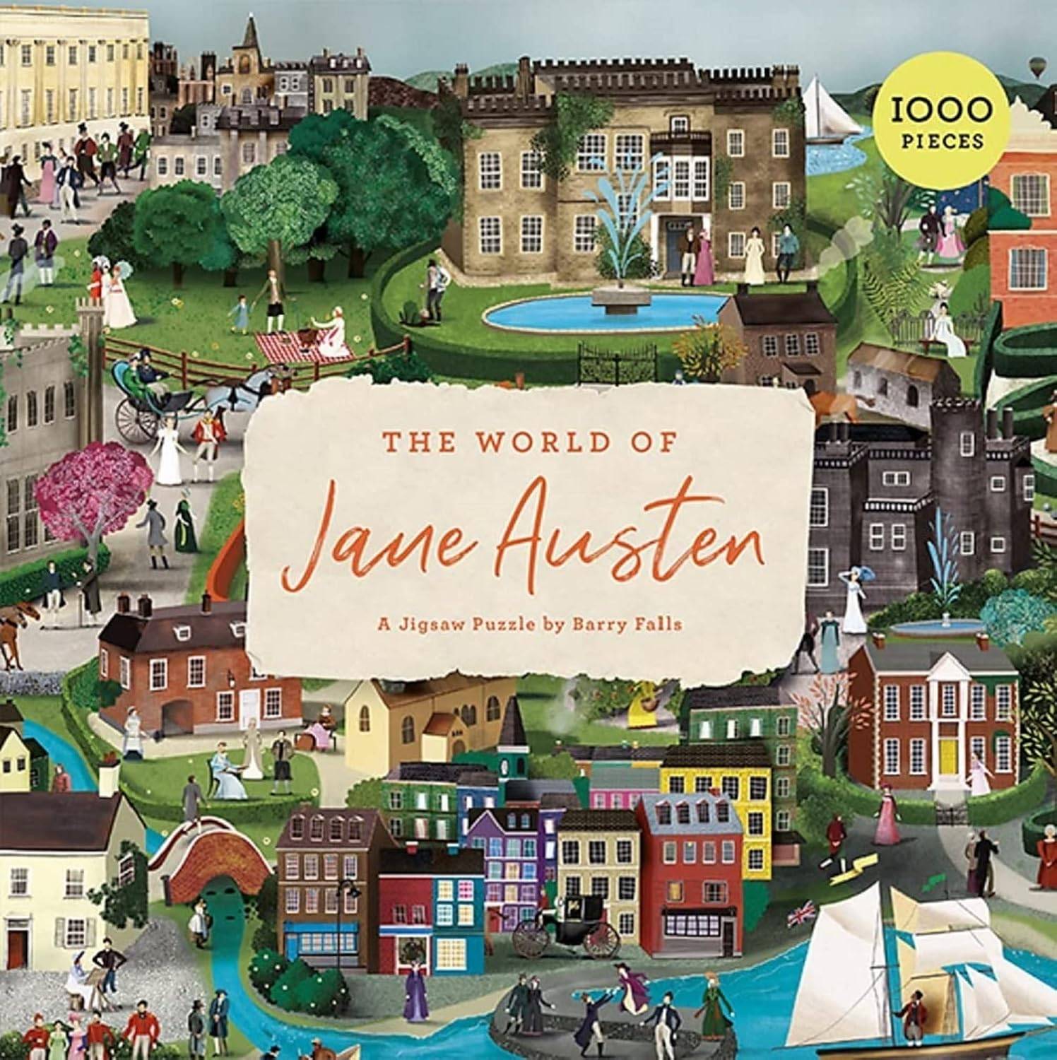 Pussel The World of Jane Austen 1000 bitar 9781786279118