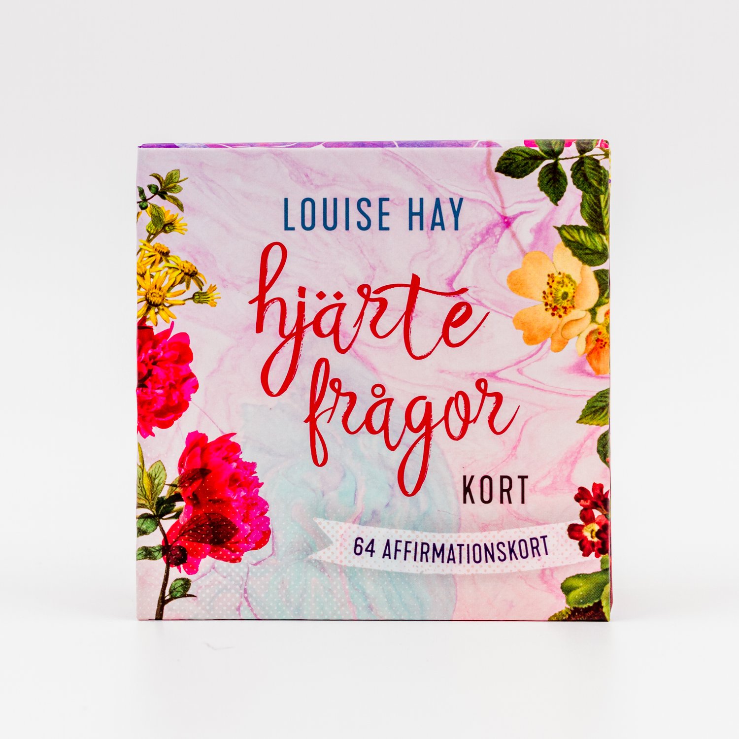 Hjärtefrågor: 64 affirmationskort 9788791029974