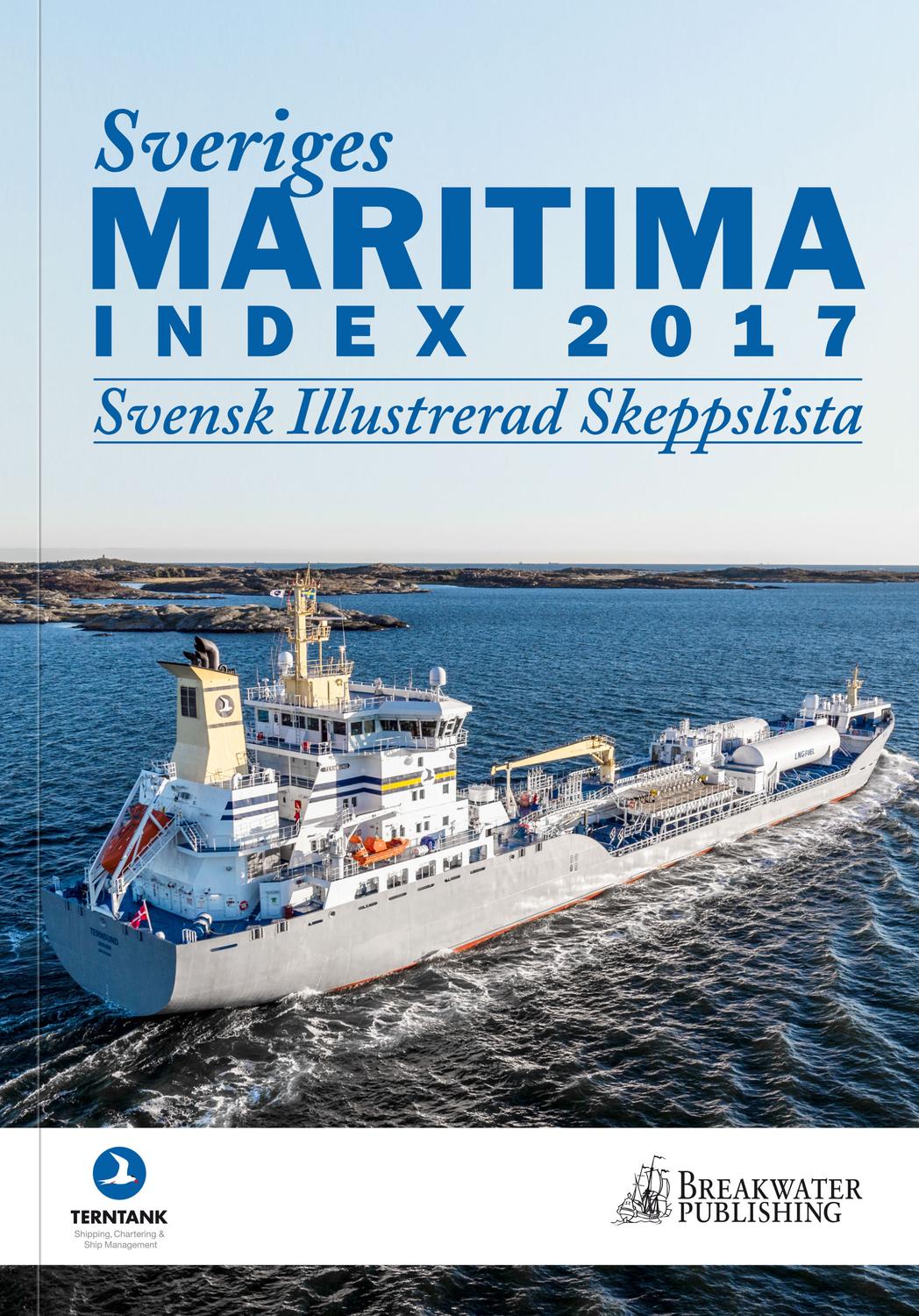 Sveriges Maritima Index 2017 9789186687441