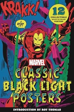 Marvel Classic Black Light Collectible Poster 9781419756221