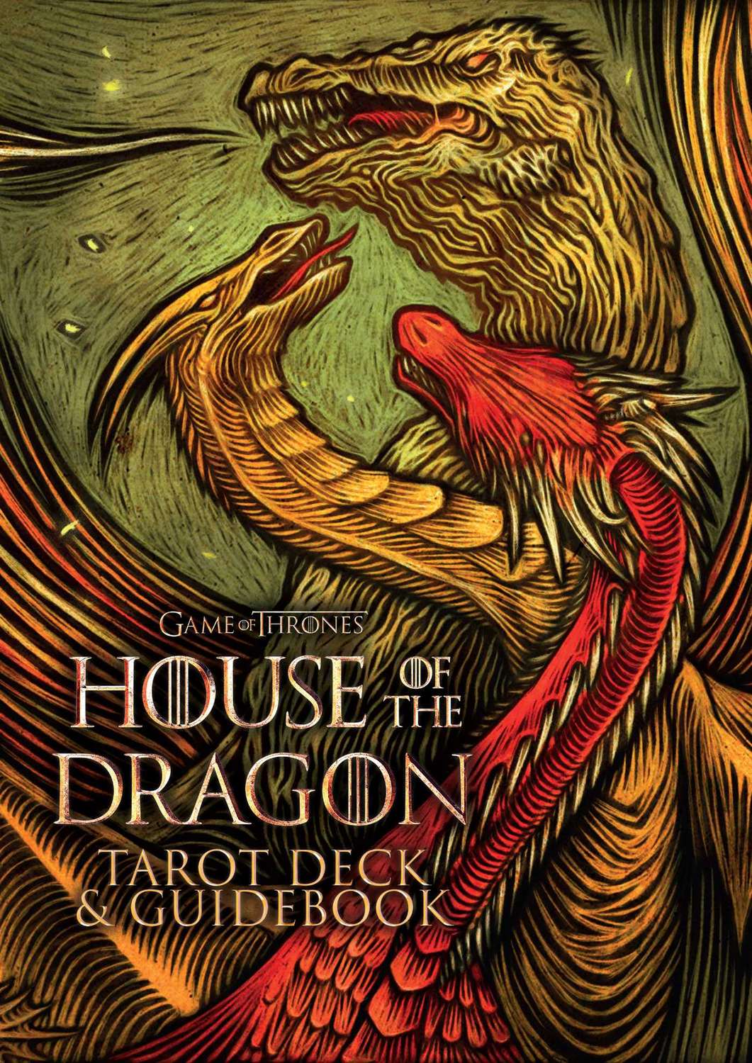 House of the Dragon Tarot Deck and Guidebook 9798886633900