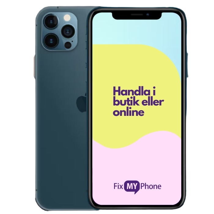 iPhone 12 Pro Max Begagnad Blue 128 GB A: Mycket bra skick