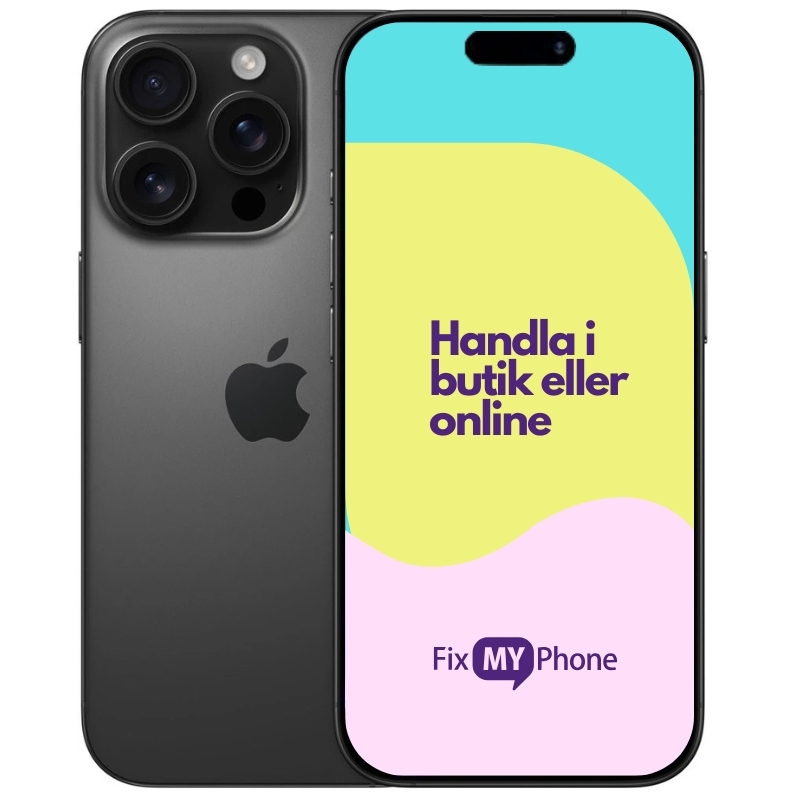 iPhone 16 Pro Max Begagnad Black 256 GB A: Mycket bra skick