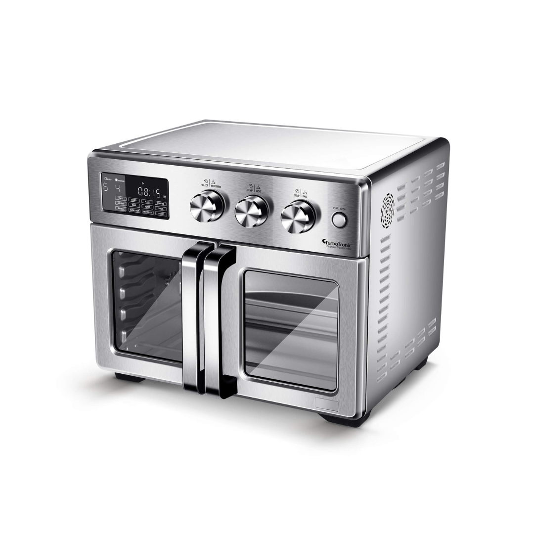 Silver Turbotronic Afd32 Airfryer Xxl And Oven - Double Door - 32 Liter