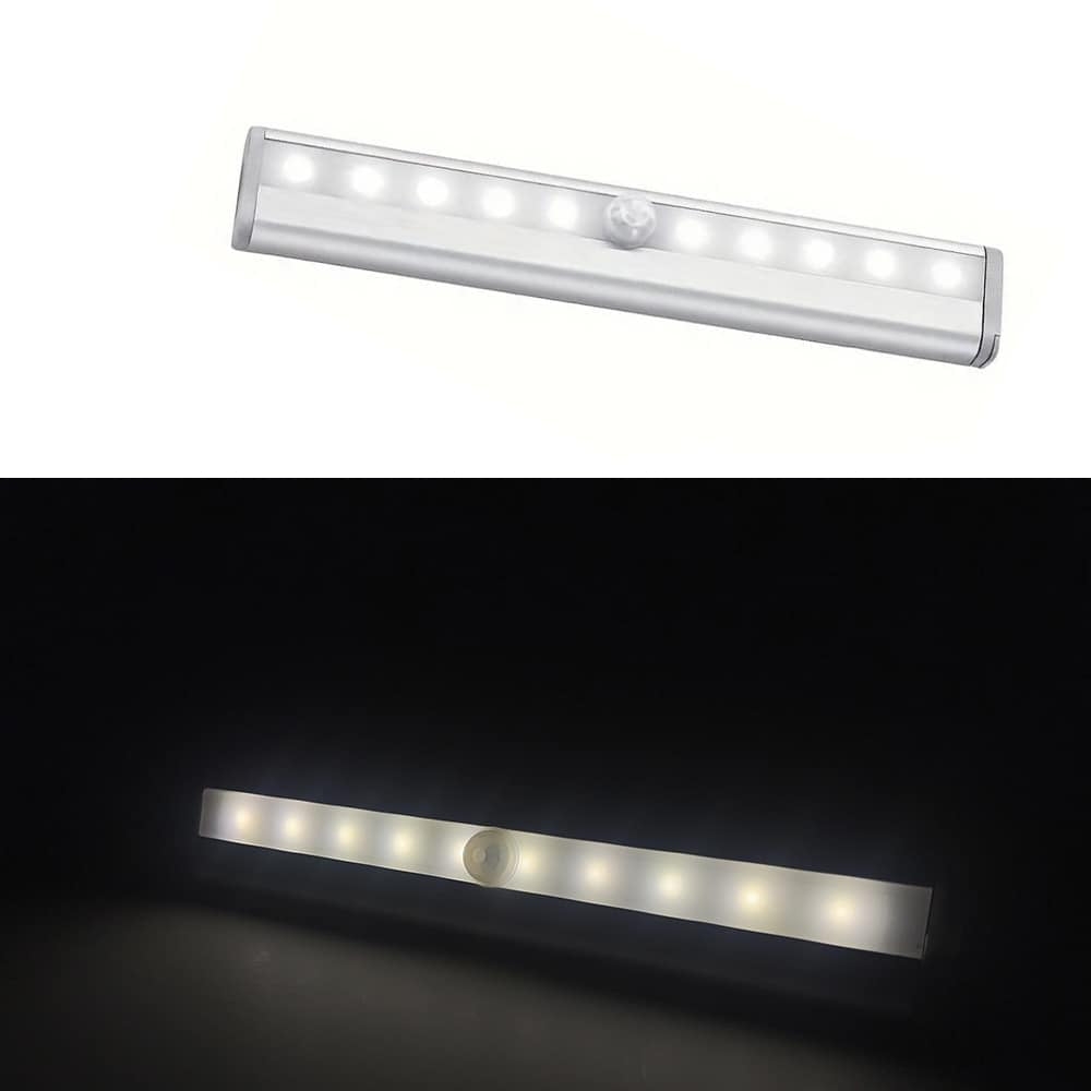 LED-skåplampa m/ sensor - varmvit - 200 Lumen