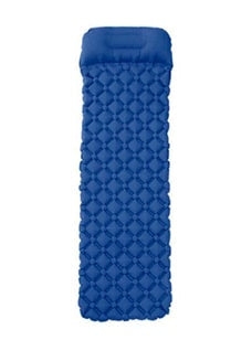 Ultralätt uppblåsbar liggunderlag med kudde 190 x 58 cm