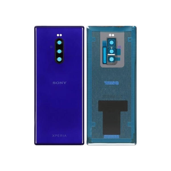 Original Sony Xperia 1 Dual Batterilucka/Baksida Med Tejp