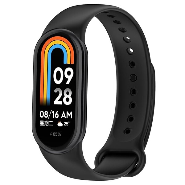 Original Xiaomi Smart Band 8 Aktivitetsarmband - Svart