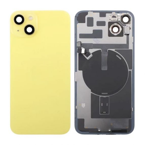 Original iPhone 14 Plus Baksida Glas med lins samt tejp