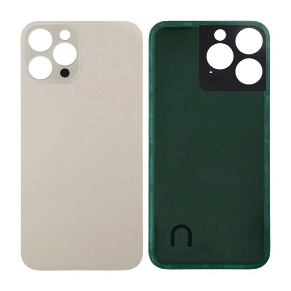 iPhone 14 Pro Max Baksida Glas med tejp