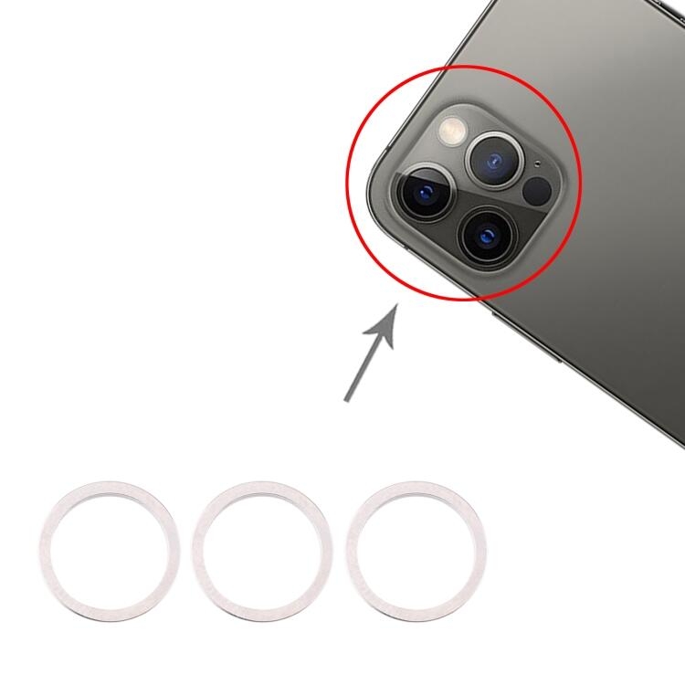 Original iPhone 12 Pro Kameraring (3-pack)