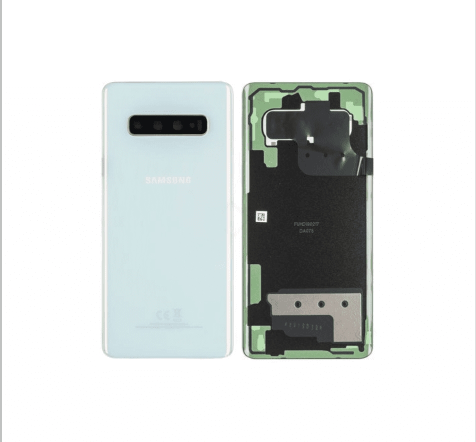 Galaxy S10 Plus Baksida Med Tejp