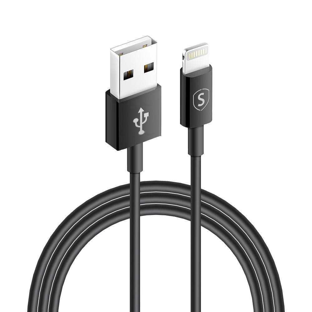 SiGN USB-A 2.0 till Lightning Kabel 2.1A, 1m