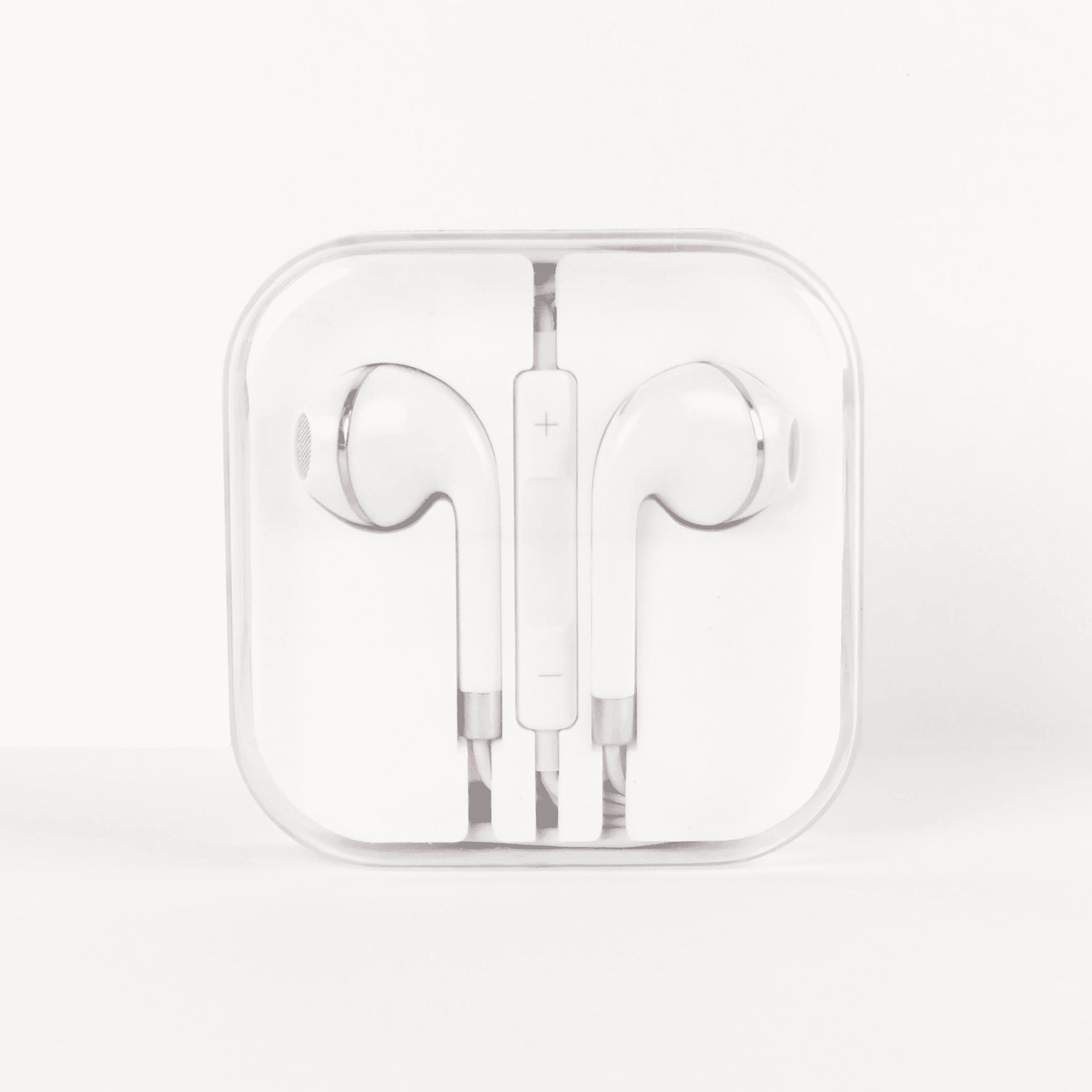 Hörlurar In-Ear med Mikrofon - 3,5 mm - Vit