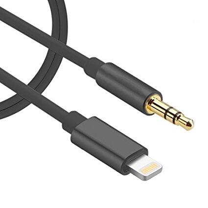 SiGN Lightning - 3.5mm Ljudkabel 1m