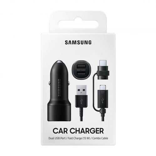 Original Samsung Dual Billaddare 2x15W