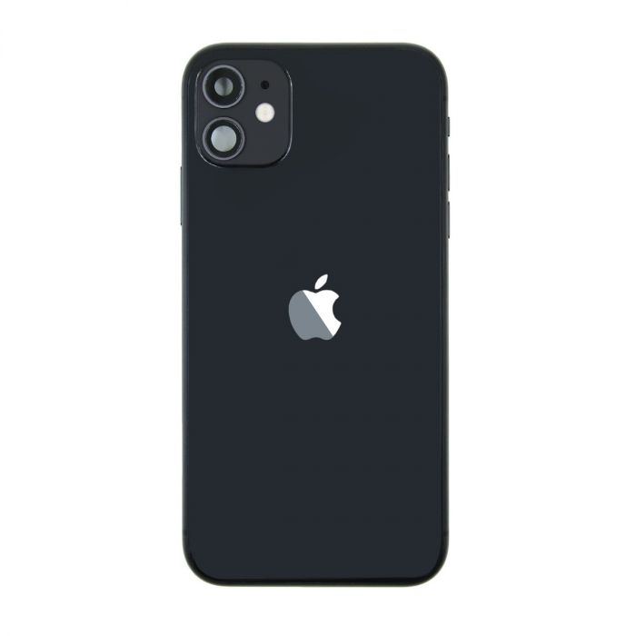 Original iPhone 11 Komplett Baksida Med Alla Flex Kablar