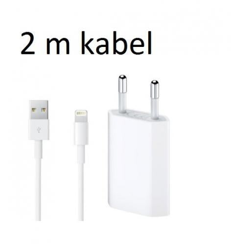 iPhone laddare 2 Meter - kabel & strömadapter