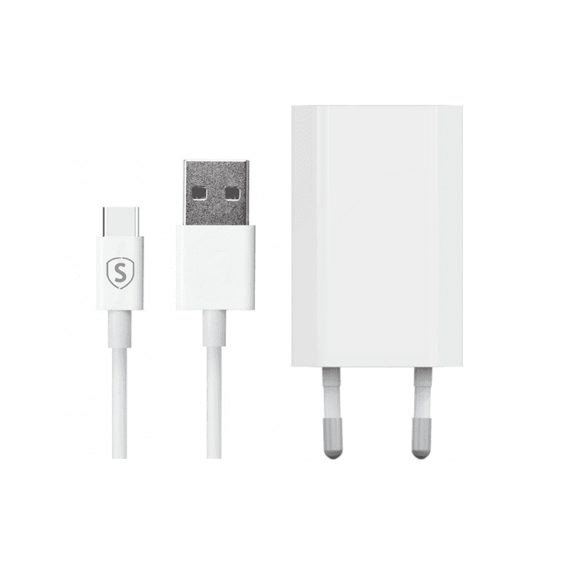SiGN USB-C Laddare 1A, 2m