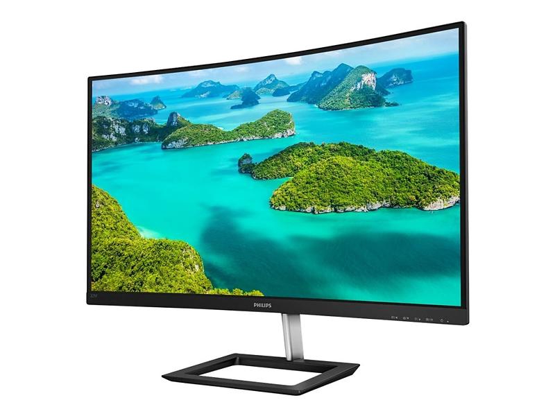 Philips E-Line 325E1C 32" Välvd Gaming QHD - 2 År Garanti Helt Ny Oanvänd - Original