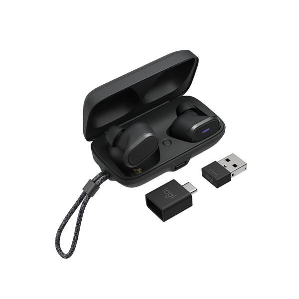 Logitech Zone True Wireless - Svart - Original