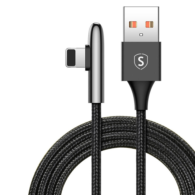 SiGN USB till Lightning Gaming Kabel, 1.2m, 3A