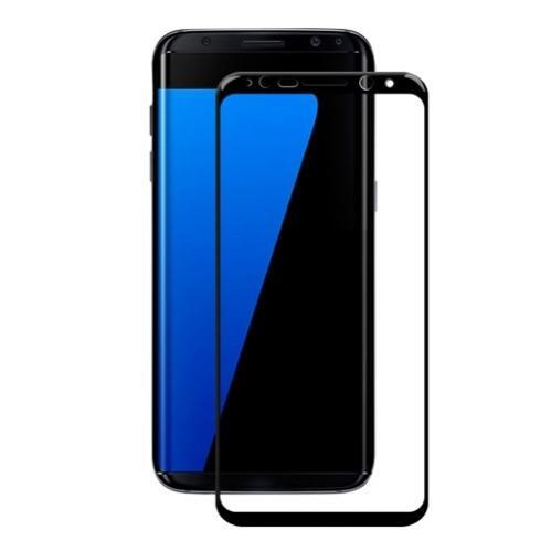 AMORUS Heltäckande skärmskydd i härdat glas för Samsung Galaxy S8 Plus