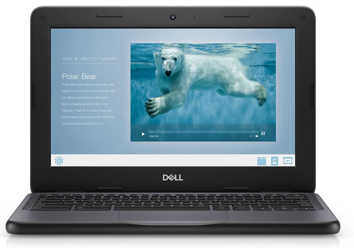 Dell Chromebook 3100 Intel Celeron/11.6"/64GB/4GB Begagnad i Nyskick - 6 Månader År Garanti