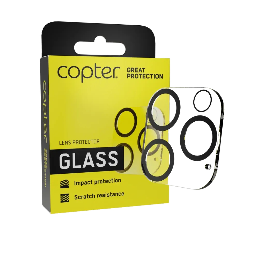 Copter Exoglass Linsebeskytter iPhone 15 / iPhone 15 Plus