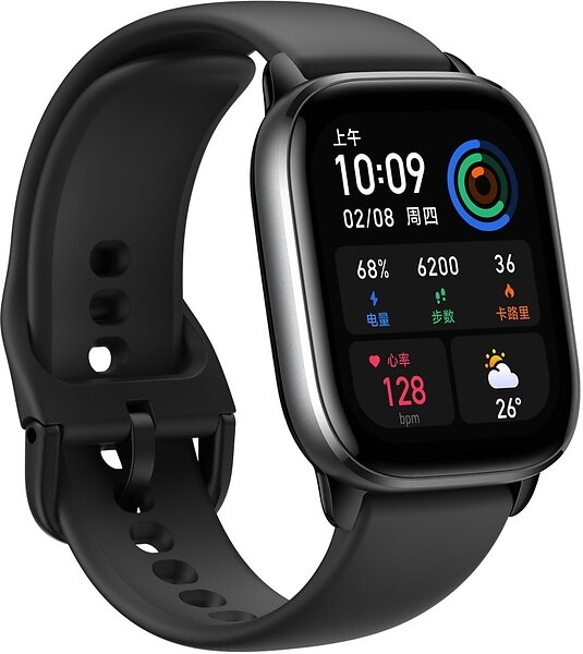 Original Amazfit GTS 4 Mini - 6 Månader Garanti Begagnad i Nyskick - Svart