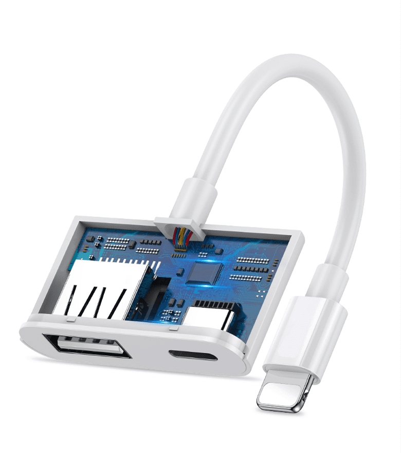 SiGN Lightning & USB Kamera Adapter 5V, 1A