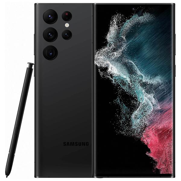 Samsung Galaxy S22 Ultra 5G SM-S908B Dual SIM 8GB RAM 128GB - 1 År Garanti Begagnad - Svart