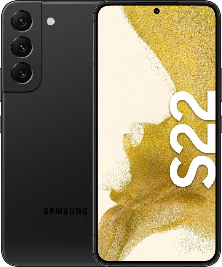 Samsung Galaxy S22 5G SM-S901B Dual SIM 128GB - 2 År Garanti Begagnad i Nyskick - Svart