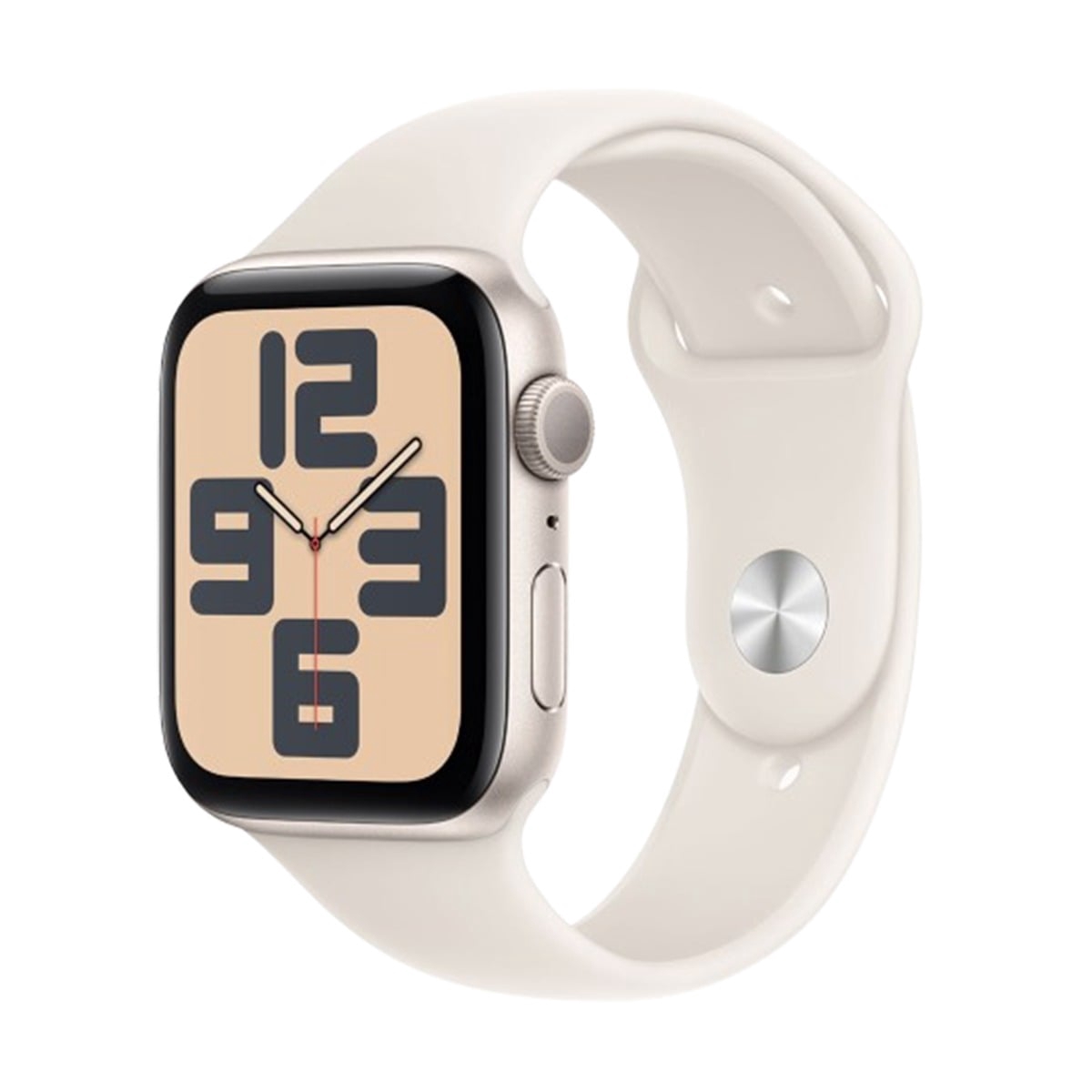 Begagnad Apple Watch SE 2nd Gen 44mm Stjärnglans - Mycket bra skick