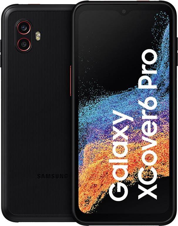 Samsung Galaxy Xcover 6 Pro Enterprise Edition 5G SM-G736B/DS Dual SIM 128GB - 2 År Garanti Begagnad i Nyskick - Nytt Batteri - Svart